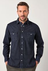 JP1880 Businesshemd JP1880 Color-Jeanshemd FLEXNAMIC® Langarm günstig online kaufen