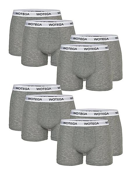 WOTEGA Boxershorts Joe (Spar-Set, 8er-Pack) moderne Baumwoll Unterhosen exk günstig online kaufen