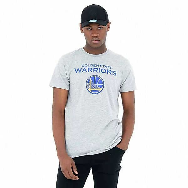 New Era Team Logo Golden State Warriors Kurzärmeliges T-shirt S Grey günstig online kaufen