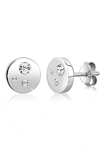 Elli Paar Ohrstecker Basic Geo Trend Kristalle 925 Silber günstig online kaufen