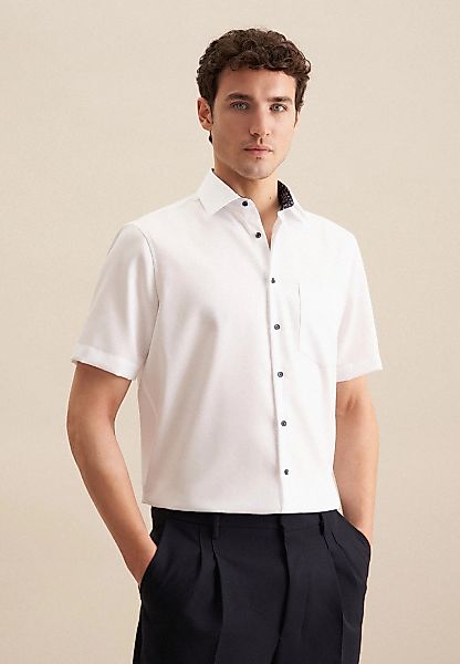 seidensticker Businesshemd "Regular" Regular 1/2 Kentkragen Uni günstig online kaufen