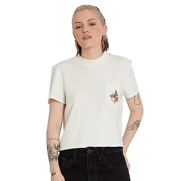 Volcom Dial Pocket Kurzärmeliges T-shirt XL Star White günstig online kaufen