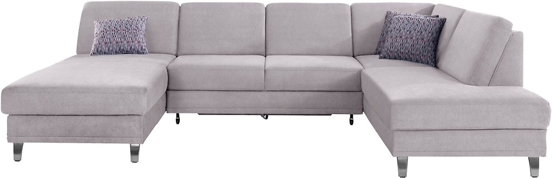 sit&more Wohnlandschaft »Clio U-Form« wahlweise mit Bettfunktion und Bettka günstig online kaufen