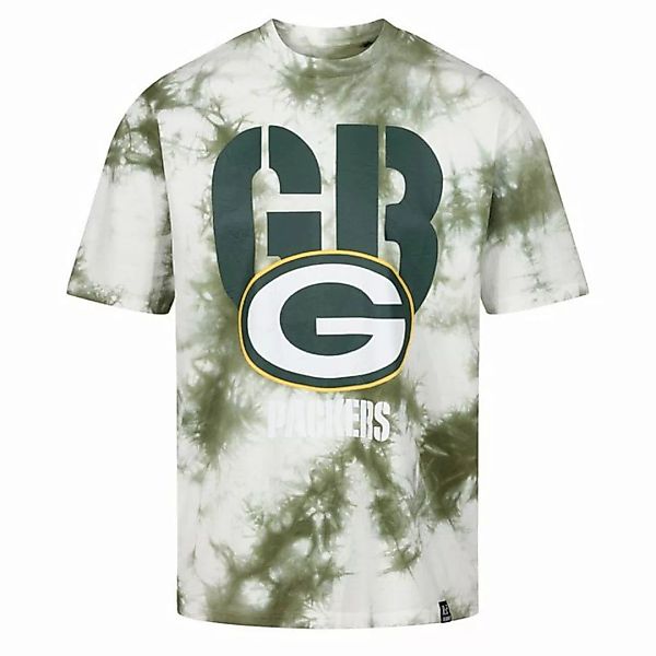 Recovered Print-Shirt Green Bay Packers - NFL - Tie-Dye Relaxed T-Shirt, GB günstig online kaufen