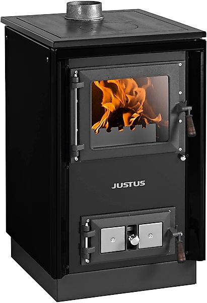 JUSTUS Festbrennstoffherd Rustico-50 2.0, 7 kW, günstig online kaufen
