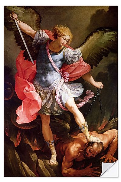 Posterlounge Poster Guido Reni, Erzengel Michael günstig online kaufen