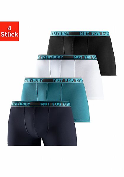 Bruno Banani Boxer "Boxershorts für Herren" Packung, 4 Stk. tlg., mit Schri günstig online kaufen