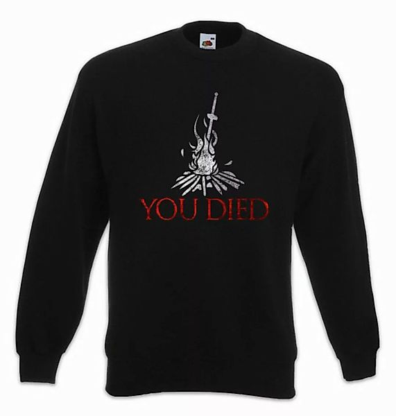 Urban Backwoods Sweatshirt You Died Soul Sweatshirt Shirt Firelink Shrine D günstig online kaufen