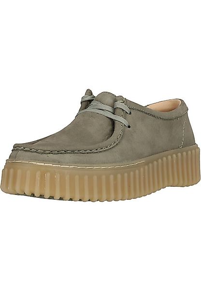 Clarks Torhill Bee Schnürschuh mit kultiger gerippter Sohle günstig online kaufen