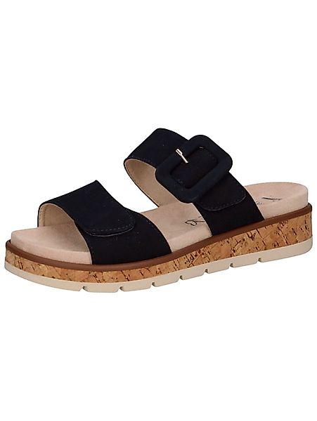 Caprice Pantoletten Veloursleder Pantolette günstig online kaufen