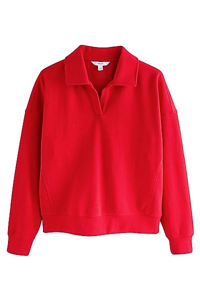 Next Strickpullover Gerippter Rugby-Strickpullover mit Polokragen (1-tlg) günstig online kaufen