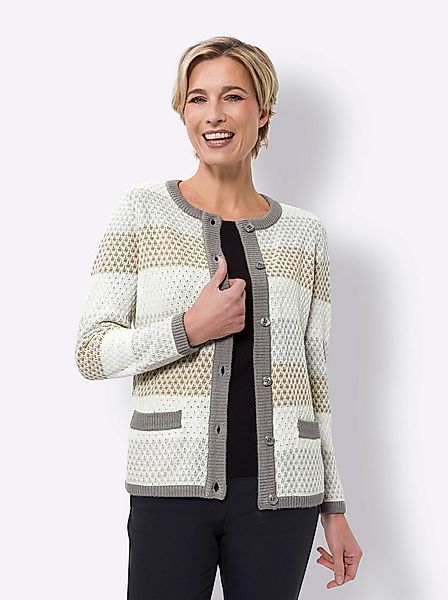 Sieh an! Strickjacke Strickjacke Langarm Sonstiger Warencharakter günstig online kaufen