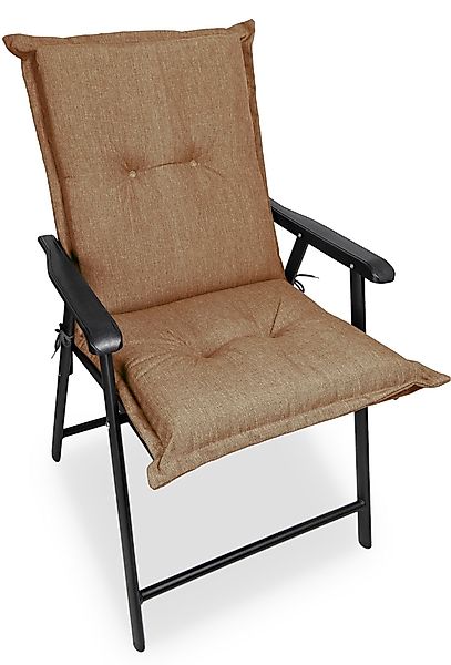 sunnypillow Liegenauflage 6 Stück Gartenstuhlauflagen 100 günstig online kaufen