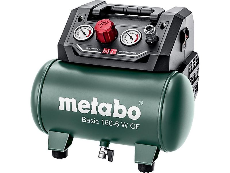 metabo Kompressor Metabo Kompressor Basic 160-6 W OF, max. 8 bar, 6 l günstig online kaufen