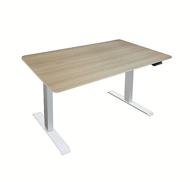 HOME DELUXE Schreibtisch Höhenverstellbarer Schreibtisch LUMINA 120 x 60 cm günstig online kaufen