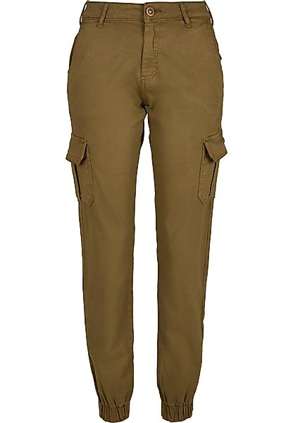 URBAN CLASSICS Cargohose "Urban Classics Damen Ladies High Waist Cargo Pant günstig online kaufen