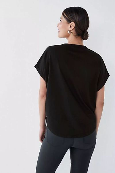 Next Shirtbluse Kurzärmliges, kastiges T-Shirt (1-tlg) günstig online kaufen