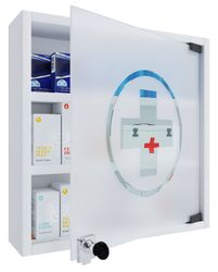 VCM Medizinschrank Medizinschrank Arzneischrank Wandregal Hustila günstig online kaufen