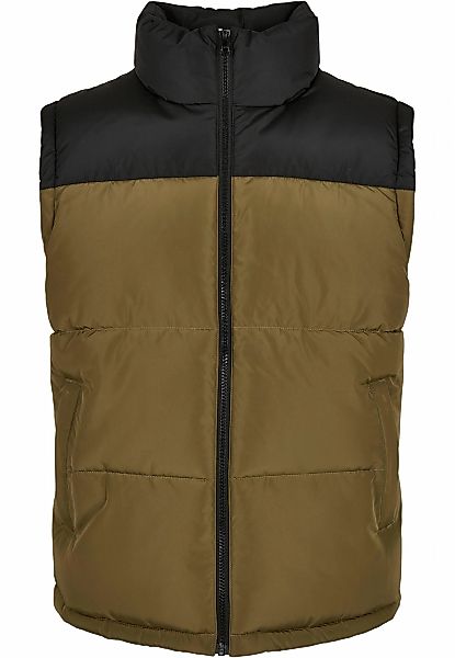URBAN CLASSICS Jerseyweste "Urban Classics Herren Block Puffer Vest" 1 Stk. günstig online kaufen