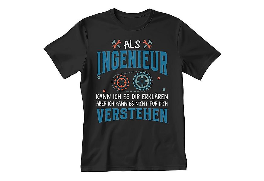 22Feels T-Shirt Ingenieur Geschenk Männer Spruch Beruf Studium Abschluss IN günstig online kaufen
