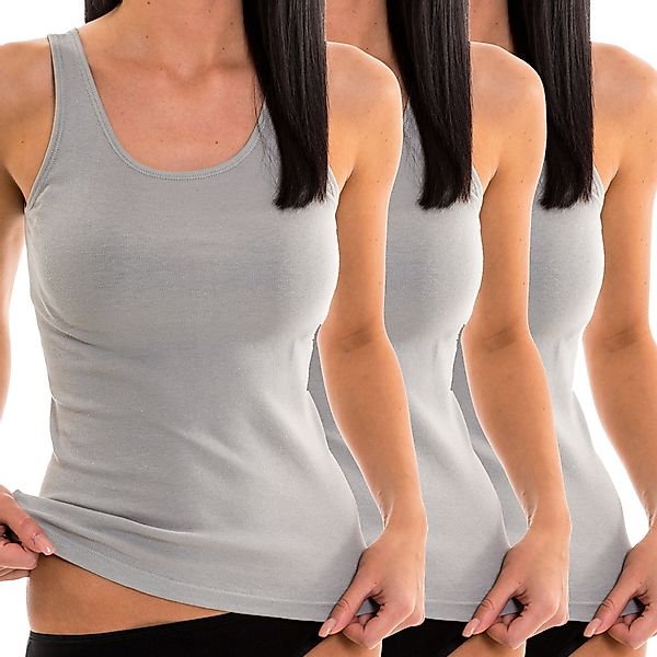 HERMKO Achselhemd 1310 3er Pack Damen günstig online kaufen