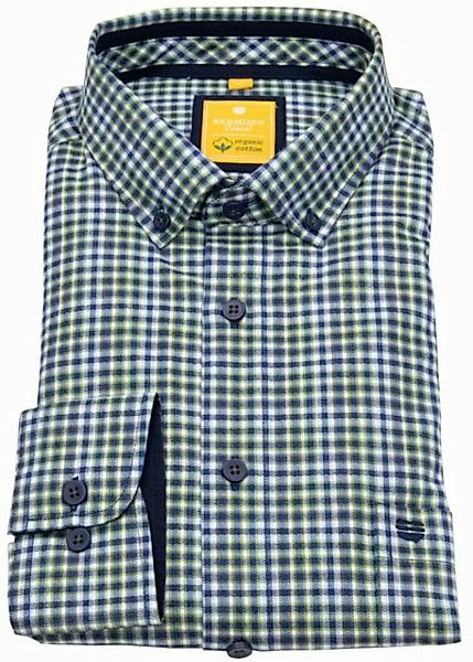 Redmond Karohemd leicht tailliert Button-Down-Kragen günstig online kaufen