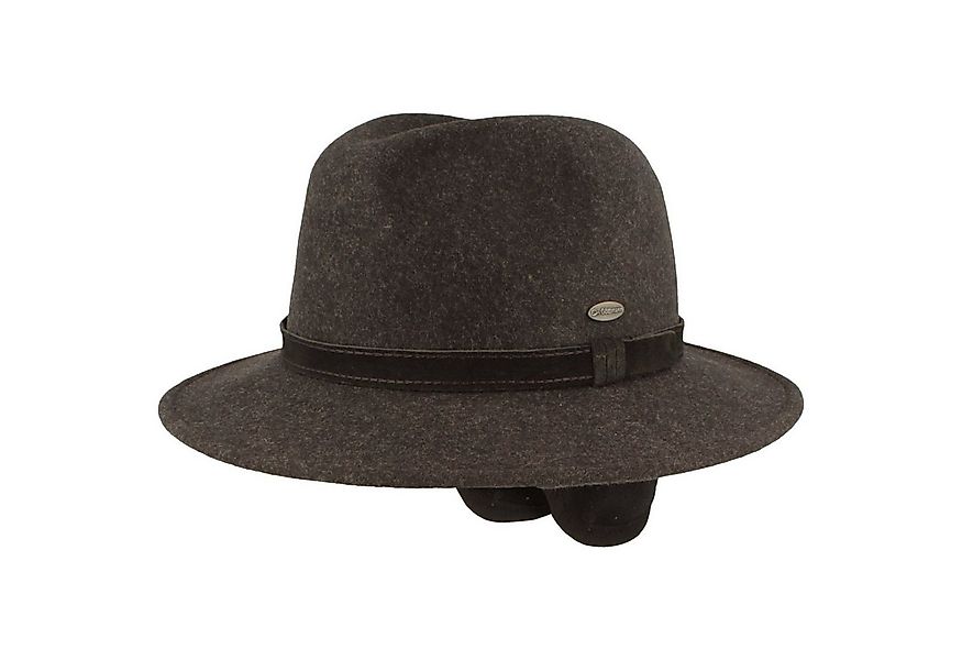 Göttmann Filzhut Outdoor Wollfilz-Hut mit Ohrenklappen & Wildlederband günstig online kaufen