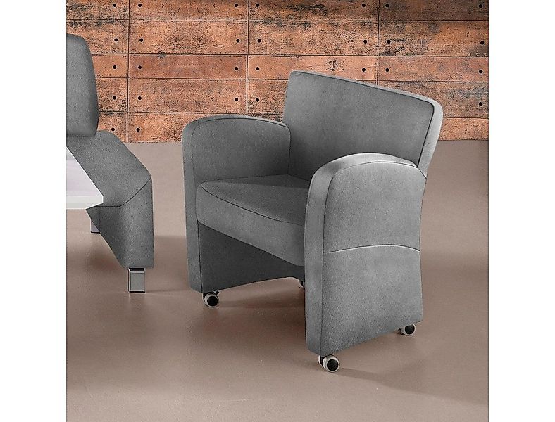 exxpo - sofa fashion Sessel Intenso, Loungesessel, modern, wahlweise in Led günstig online kaufen