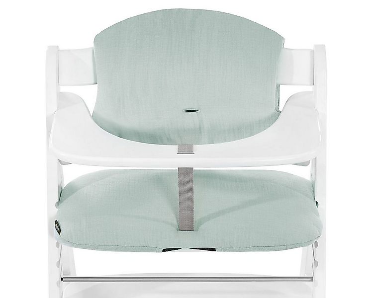 Hauck Hochstuhlauflage Select - Muslin Mint, Sitzkissen für Alpha Hochstuhl günstig online kaufen