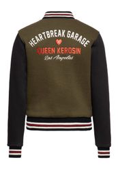 QueenKerosin Collegejacke Heartbreak Garage (1-St) mit günstig online kaufen