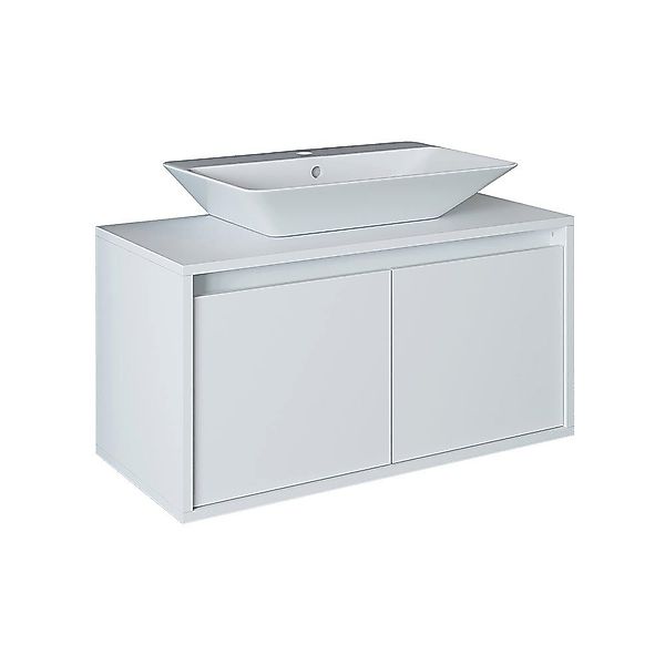 Roomart Badmöbel-Set, (Badmöbel ATLANTIC 85cm in günstig online kaufen