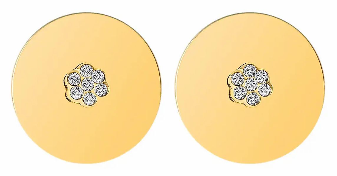 Adelia´s Paar Ohrhänger "Damen Ohrringe – Ohrstecker aus Edelstahl mit Stra günstig online kaufen