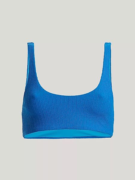 Wolford - Ultra Texture Bikini Top, Frau, blue, Größe: M günstig online kaufen
