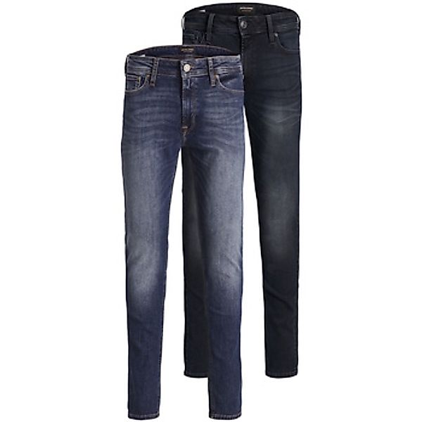 Jack & Jones  Straight Leg Jeans Jeans LIAM ORIGINAL AGI  lange Hose Doppel günstig online kaufen