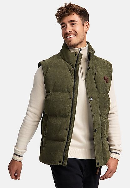 Indicode Steppweste Herren INCobbyn Weste Herrenweste Steppweste mit Reißve günstig online kaufen