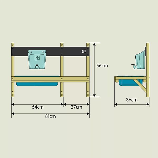 TP Toys Kinderspielküche Deluxe Holz FSC® günstig online kaufen