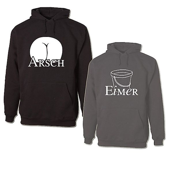 G-graphics Hoodie Arsch & Eimer (Partner- günstig online kaufen