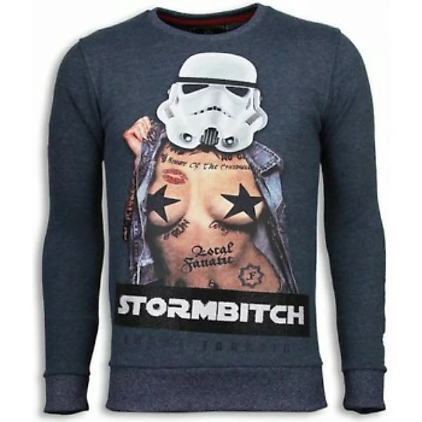 Local Fanatic  Sweatshirt Stormbitch Strass günstig online kaufen
