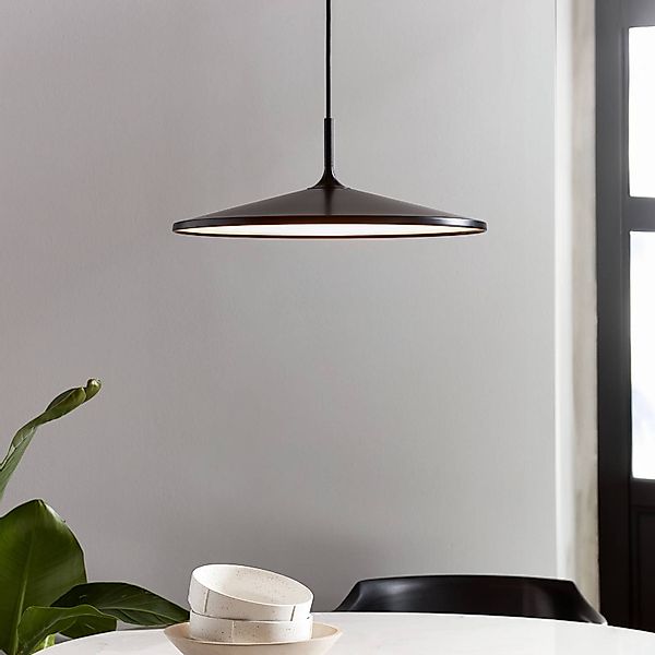 LED-Pendelleuchte Balance, 3-step-dim, schwarz, Ø 42 cm günstig online kaufen