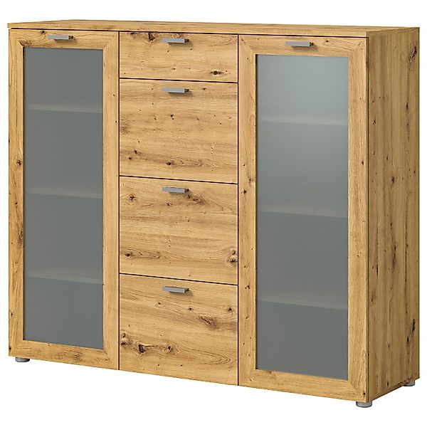 Inn.Furn Kommode Eiche Artisan 135 cm mit Soft-Close-Funktion Dante günstig online kaufen
