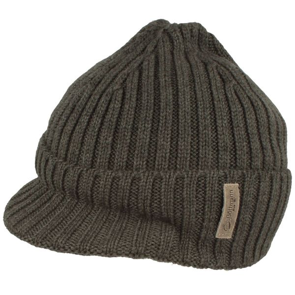 Göttmann Strickmütze weiche uni Schildmütze Rippstrick günstig online kaufen