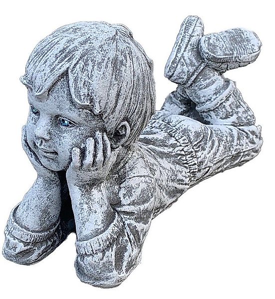 Stone and Style Gartenfigur Steinfigur Junge günstig online kaufen