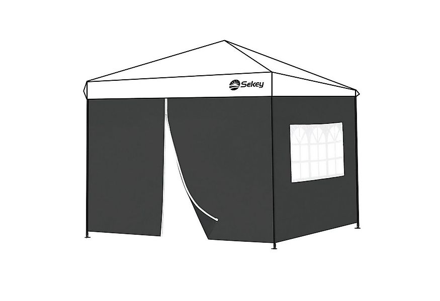Sekey Pavillonseitenteil 2er Set Pavillon Seitenteile Seitenwand für Faltpa günstig online kaufen