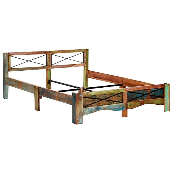 vidaXL Massivholzbett Altholz 160x200 cm607011 günstig online kaufen