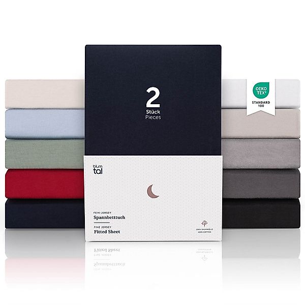 Blumtal Spannbettlaken Blumtal Premium Spannbettlaken, Standard günstig online kaufen