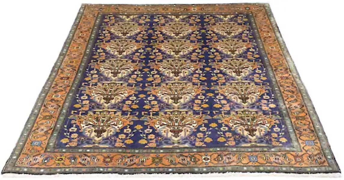 morgenland Wollteppich »Ardebil Teppich handgeknüpft blau«, rechteckig, han günstig online kaufen