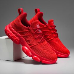 HUSK'SWARE Sneaker (TPR-Außensohle, Flyknit-Obermaterial, Stoßdämpfende Luf günstig online kaufen