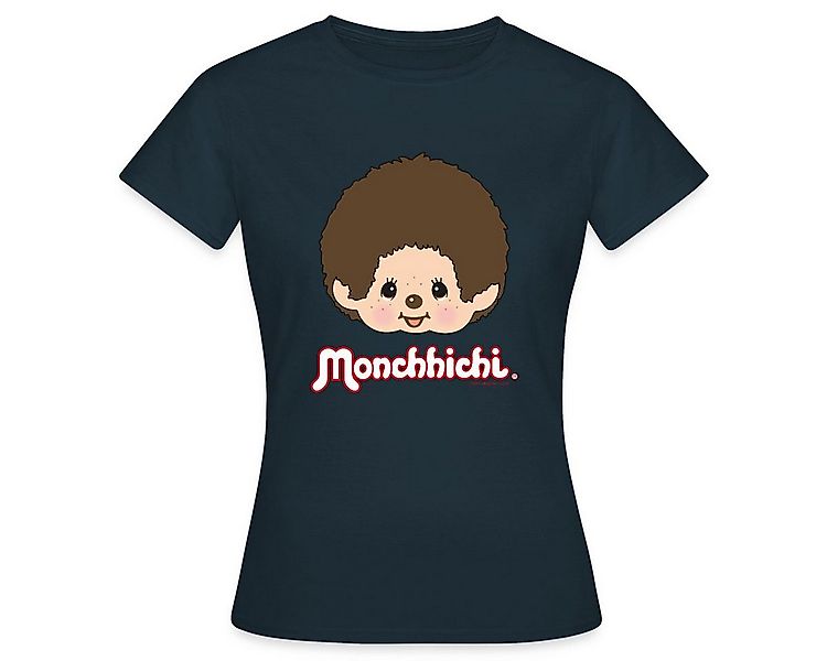 Spreadshirt T-Shirt Monchhichi Portrait Gesicht Frauen T-Shirt (1-tlg) günstig online kaufen