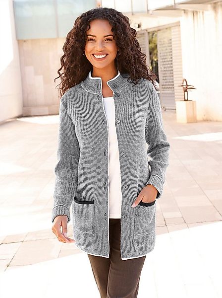 Witt Strickjacke Jacquardstrickjacke . günstig online kaufen