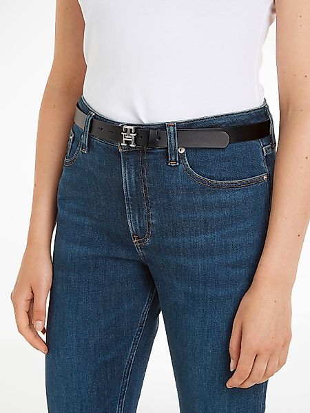 Tommy Hilfiger Ledergürtel TH LOGO 2.5 günstig online kaufen